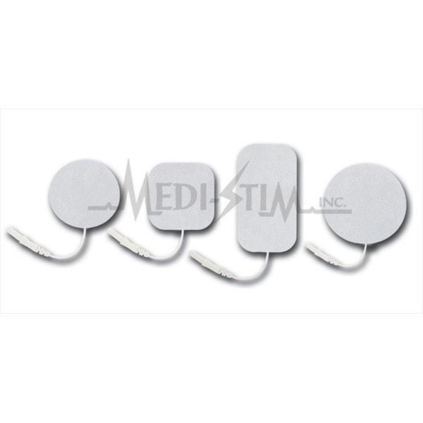 Infiniti EL5090AG Medi - Stim Silver 2 in.X 3.5 in. Rect., Pigtail White Cloth, Reusable Electrodes EL5090AG - main